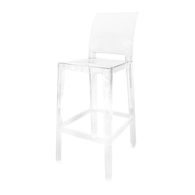 Kartell-One More Please Hocker, Kristall