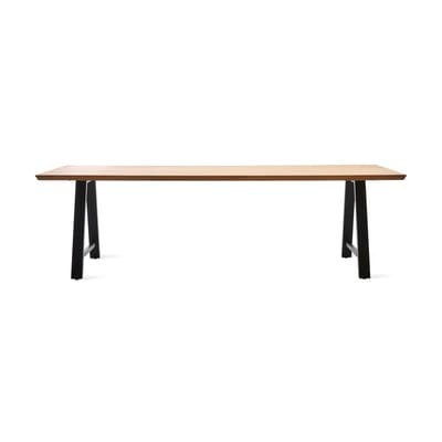 Matteo rechteckiger Tisch / 215 x 100 cm - Teakholz & Metall - Vincent Sheppard holz natur en holz