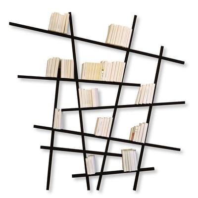 Mikado Large Bücherregal farbig - großes Modell - Compagnie schwarz en holz