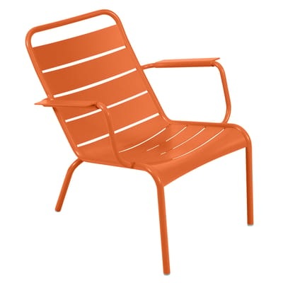 Luxembourg Lounge Sessel - Fermob orange en metall