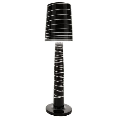 Lady Jane Outdoor Stehleuchte - Serralunga schwarz en plastikmaterial