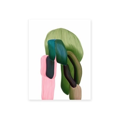 Drawing 17 Poster / By Ronan Bouroullec - 60,2 x 77,1 cm - The Wrong Shop bunt en papierfaser