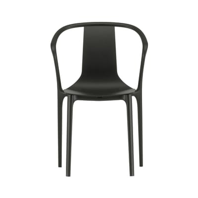 Belleville Stuhl / Kunststoff - Vitra schwarz en plastikmaterial
