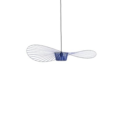 Pendelleuchte Vertigo corian blau Klein / Ø 110 cm - Petite Friture blau en corian