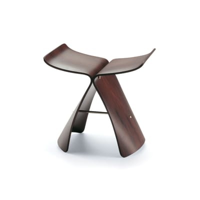 Butterfly Stool Hocker / By Sori Yanagi, 1954 - Vitra holz natur en holz