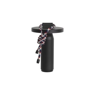 Quasar LED Lampe ohne Kabel / Aluminium - H 26 cm - Petite Friture schwarz en metall