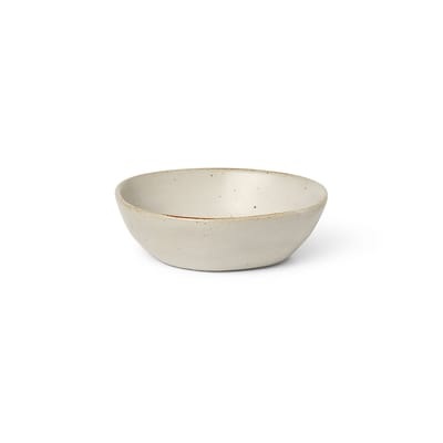 Flow Schale / Ø 9 x H 2,5 cm - Ferm Living weiß en keramik