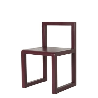 Little Architect Kinderschreibtisch / Holz - L 70 cm - Ferm Living rot en holz