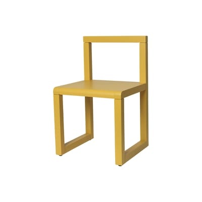 Kinderstuhl Little Architect holz gelb - Ferm Living gelb en holz