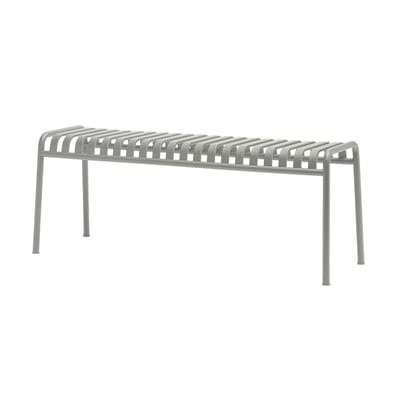 Bank Palissade metall grau / L 120 cm - R & E Bouroullec - Hay grau en metall