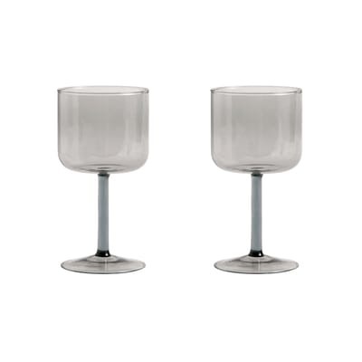 Tint Weinglas / 2er-Set - Hay grau en glas