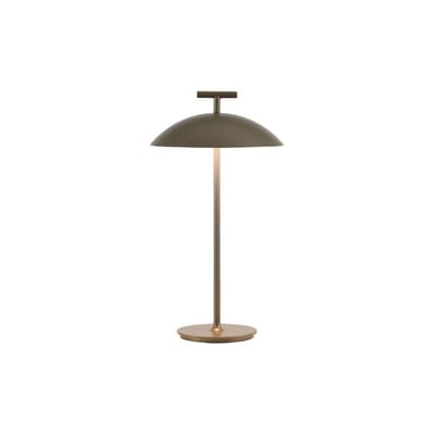 Mini Geen-A OUTDOOR Lampe ohne Kabel / Stahl - H 36 cm - Kartell metall en metall