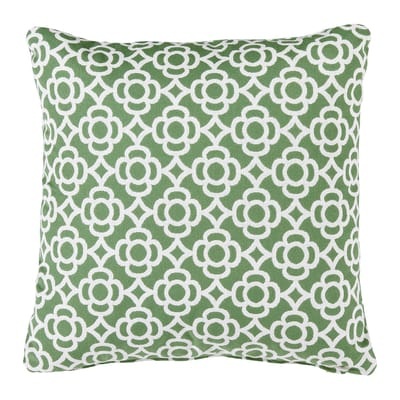 Lorette Outdoor-Kissen / 44 x 44 cm - Fermob grün en textil