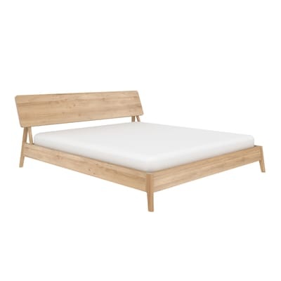 Air Doppelbett / Für Matratzen der Größe 180 x 200 cm - Eiche massiv - Ethnicraft holz natur en holz