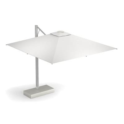 Shade Pro Freiarmschirm / 323 x 303 cm - Emu weiß en metall