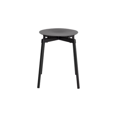 Fromme Stappelbarer Hocker / Aluminium - Petite Friture schwarz en metall
