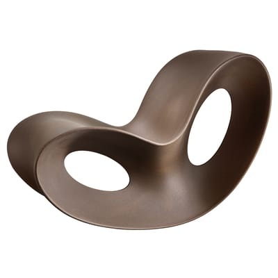 Voido Schaukelstuhl - Magis braun en plastikmaterial