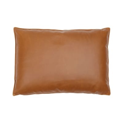 Rückenkissen / Für Sofa In Situ - 70 x 50 cm / Leder - Muuto braun en leder