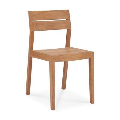 EX 1 Outdoor Stuhl / Teakholz - Ethnicraft holz natur en holz