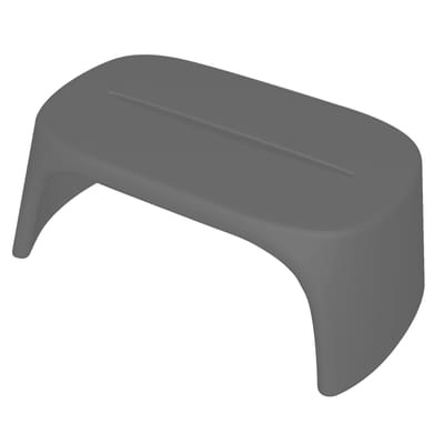 Amélie Couchtisch / Bank - Slide grau en plastikmaterial