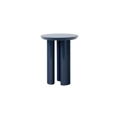Tung JA3 Beistelltisch / Ø 38 x H 48 cm - MDF - &tradition blau en holz