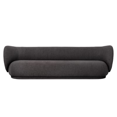 Rico Sofa / 4-Sitzer - L 260 - Bouclé-Stoff - Ferm Living grau en textil