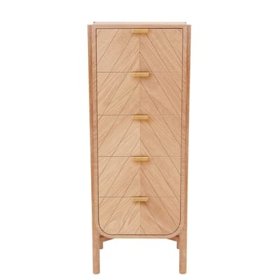 Marius Kommode / L 45 cm x H 130 cm - Hartô holz natur en holz