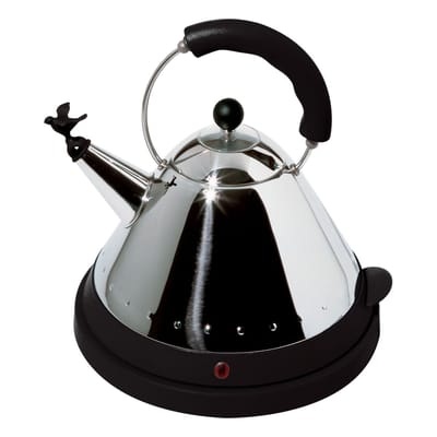 Alessi-Wasserkocher 1,5 l, elektrisch, Schwarz