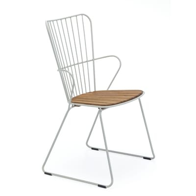 Houe - Gartenstuhl PAON - off-white - Holz - 54cm