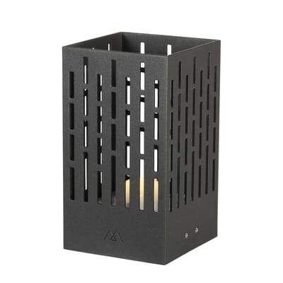 Outdoor-Solarlampe La Lampe Pose 04 metall schwarz / LED - kabellos - Maiori schwarz en metall