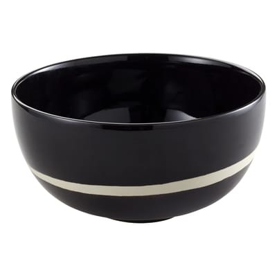 Sicilia Schale Größe S / Ø 19 cm - Maison Sarah Lavoine schwarz en keramik