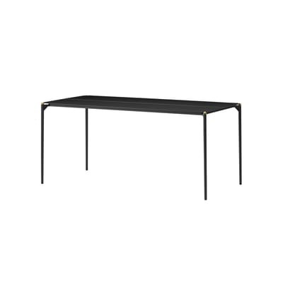Novo rechteckiger Tisch / 160 x 80 cm - Metall - AYTM schwarz en metall
