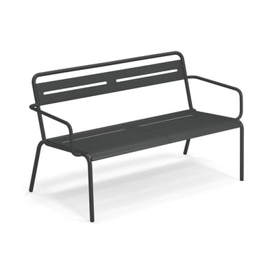 Star Stapelbare Bank / Mit Armlehnen - L 129 cm - Emu metall en metall
