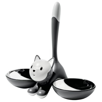 Alessi-Tigrito Katzennapf, Grau