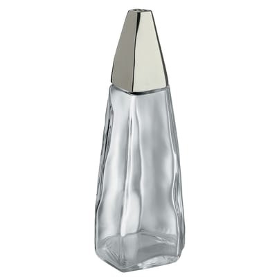 / H 13,7 cm Salzstreuer - Alessi transparent/metall en metall/glas