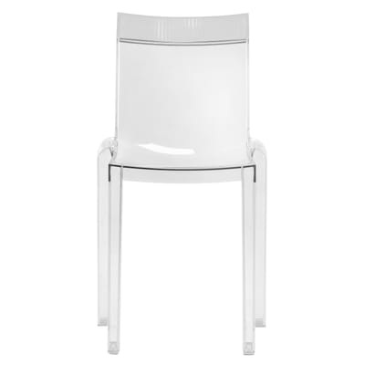 Hi Cut Stapelbarer Stuhl Gestell kristallklar - Kartell transparent en plastikmaterial