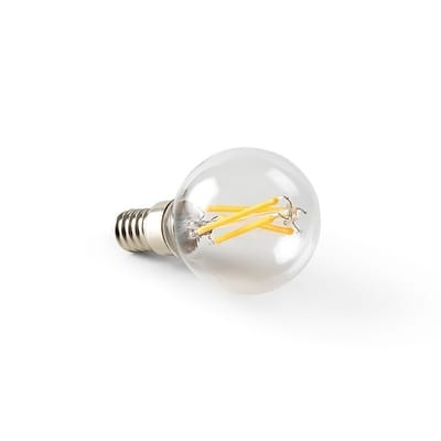 LED-Glühbirne E14 mit Glühfaden / 4W - Ferm Living transparent en glas