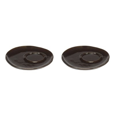 Untertasse pour tasse à espresso La Mère keramik braun / 2er-Set - Serax braun en keramik