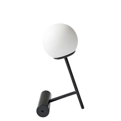 Phare LED Lampe ohne Kabel / mit USB-Ladeport - Metall & Kunststoff - Menu schwarz en metall/plastikmaterial