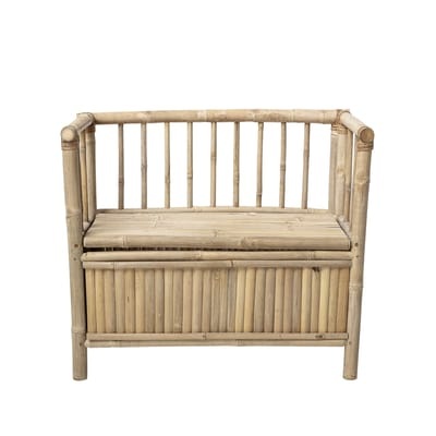 Kinderbank / mit Staufach - L 82 cm - Bloomingville holz natur en holz