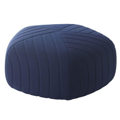 Five Sitzkissen / H 45 cm x Ø 88 cm - Muuto blau en textil