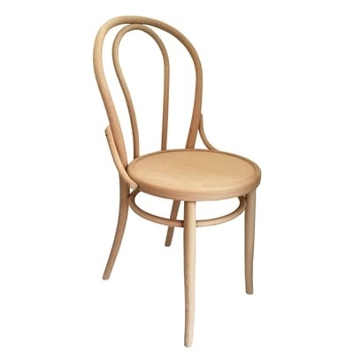 N° 18 Stuhl / Neuauflage des Originals aus dem Jahr 1876 - Wiener GTV Design holz natur en holz