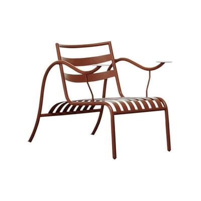 Thinking Man's Chair Sessel / Jasper Morrison, 1988 - Metall - Cappellini rot en metall