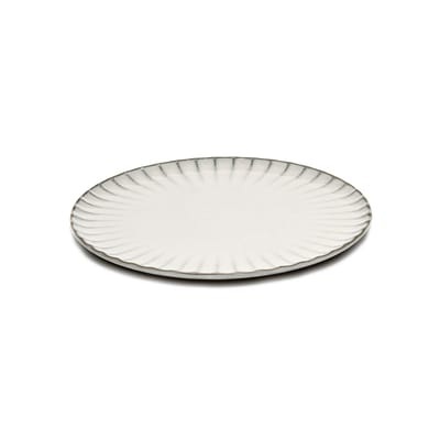 Inku Teller / Ø 24 cm - Steinzeug - Serax weiß en keramik