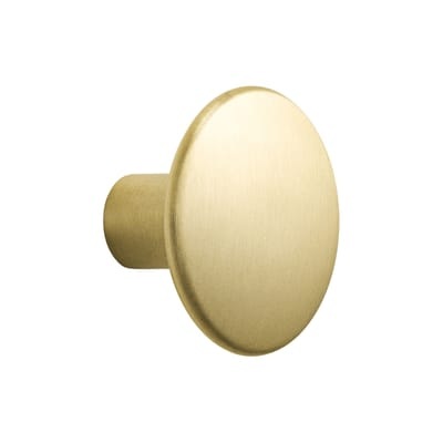 The Dots Metal Wandhaken / Größe M - Ø 3,9 cm - Muuto gold/metall en metall