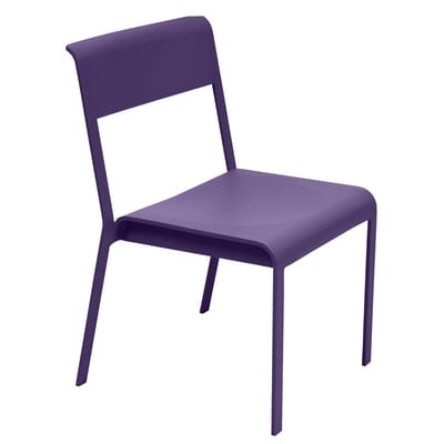 Bellevie Stapelbarer Stuhl / Metall - Fermob violett en metall