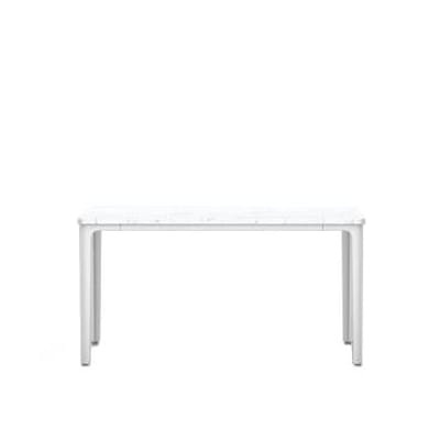 Plate Table Couchtisch / Medium- 41 x 71 cm / Marmor - Vitra weiß en stein