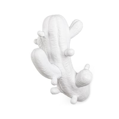 Cactus Wandhaken / H 20 cm - Kunstharz - Seletti weiß en plastikmaterial