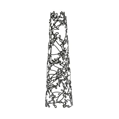 Tuta Kleiderständer mit Fuß / Metall - H 170 x Ø 50 cm - Cappellini schwarz en metall