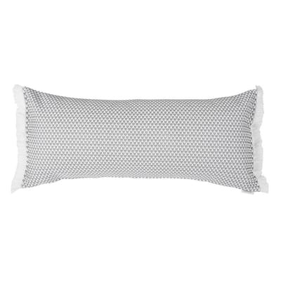 Evasion Outdoor-Kissen / 35 x 70 cm - Fermob grau/schwarz en textil